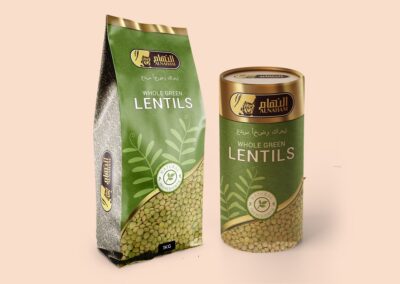 lentils package design